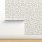 Whimsical Dog Animal Lover Rescue Line Art Neutral Dogs Puppy Pet Custom Pre-pasted Wallpaper by Spoonflower Pre-Pasted Wallpaper 2FT Wide